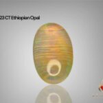 Beautiful 9.23 CT White Ethiopian Opal