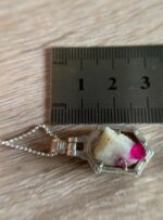 40.7 ct A rare Afghan ruby specimen preserved in silver - Image 12