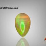 Beautiful 6.08 CT white Opal from Ethiopia