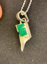 Luxury 17.15 Carat Natural Swat Emerald Crystal Pendant in Sterling Silver - Image 7
