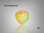 High Fire 6.31 CT white Opal from Ethiopia