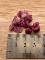 41.80ct Afghan Ruby Rough Lot – Red Crystals with Natural Beauty & Form - Image 2