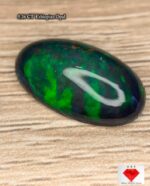 Black 5.26 CT Ethiopian Opal  Elegant Cabochon Gemstone