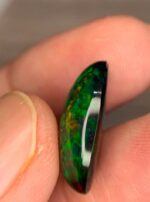 Black 5.26 CT Ethiopian Opal  Elegant Cabochon Gemstone - Image 4