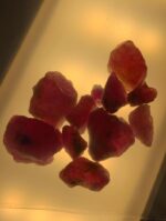 29.91ct Afghan Ruby Rough Lot – Red Crystals with Natural Beauty & Form - Image 2