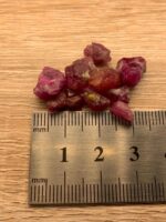 29.91ct Afghan Ruby Rough Lot – Red Crystals with Natural Beauty & Form - Image 3