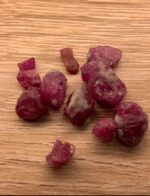 26.78ct Afghan Ruby Rough Lot – Red Crystals with Natural Beauty & Form - Image 4