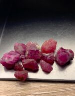 29.91ct Afghan Ruby Rough Lot – Red Crystals with Natural Beauty & Form - Image 11