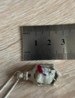 47.28 ct Luxury Ruby Specimen Pendant Preserved in Silver - Image 7