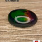 6.11 CT Black Ethiopian Opal Oval Cabochon Gemstone