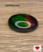 6.11 CT Black Ethiopian Opal Oval Cabochon Gemstone