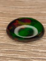 6.11 CT Black Ethiopian Opal Oval Cabochon Gemstone - Image 3