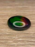 6.11 CT Black Ethiopian Opal Oval Cabochon Gemstone - Image 5