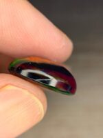 6.11 CT Black Ethiopian Opal Oval Cabochon Gemstone - Image 7