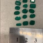 10.61 ct Natural Emerald – Elegant Faceted Gemstone with Colorless Oil Treatment