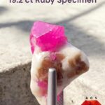 Afghan 19.2 ct Ruby Specimen from Afghanistan