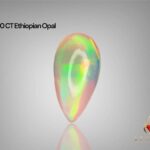 Beautiful 7.10 CT white Opal from Ethiopia