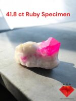 Exceptionally 41.8 ct Ruby Specimen from Afghanistan