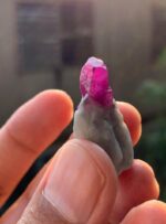 Amazing 42 ct Afghan Ruby Specimen – Natural Faceted-Grid Crystal Beauty - Image 5