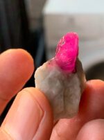 Amazing 42 ct Afghan Ruby Specimen – Natural Faceted-Grid Crystal Beauty - Image 6