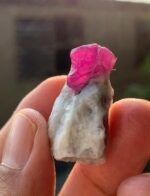 Amazing 42 ct Afghan Ruby Specimen – Natural Faceted-Grid Crystal Beauty - Image 10