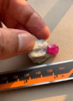 Amazing 42 ct Afghan Ruby Specimen – Natural Faceted-Grid Crystal Beauty - Image 15