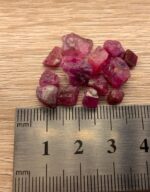 29.60ct Afghan Ruby Rough Lot – Red Crystals with Natural Beauty & Form - Image 4
