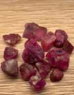 29.60ct Afghan Ruby Rough Lot – Red Crystals with Natural Beauty & Form - Image 6