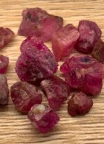 29.60ct Afghan Ruby Rough Lot – Red Crystals with Natural Beauty & Form - Image 7