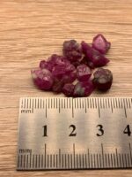 31.90ct Afghan Ruby Rough Lot – Red Crystals with Natural Beauty & Form - Image 2