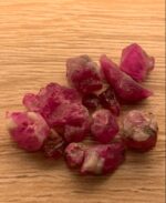 31.90ct Afghan Ruby Rough Lot – Red Crystals with Natural Beauty & Form - Image 3