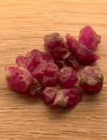 31.90ct Afghan Ruby Rough Lot – Red Crystals with Natural Beauty & Form - Image 4