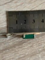 Luxury 22.28 Carat Natural Swat Emerald Crystal Pendant in Sterling Silver - Image 15