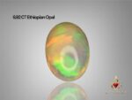 Beautiful 6.92 CT White Ethiopian Opal
