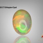 Beautiful 6.92 CT White Ethiopian Opal