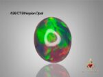 4.98ct Natural Black Opal