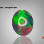4.98ct Natural Black Opal