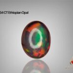Beautiful 6.64 CT Black Ethiopian Opal