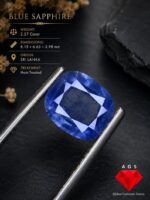2.27 Ct Natural Blue Sapphire from Sri Lanka | Heated Ceylon Sapphire