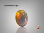 Beautiful 5.88 CT white Opal from Ethiopia