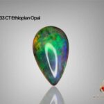 Black Opal 6.33 CT from Ethiopia