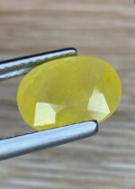 4.39 Carat Yellow Sapphire – Classic Oval Beauty with Timeless Appeal - Image 7