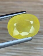 4.39 Carat Yellow Sapphire – Classic Oval Beauty with Timeless Appeal - Image 8