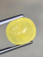 5.42 Carat Yellow Sapphire – Elegant Oval Faceted Gemstone - Image 3
