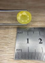 6.13 Carat Yellow Sapphire – A Bold and Radiant Oval Gemstone - Image 2