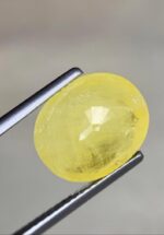 6.13 Carat Yellow Sapphire – A Bold and Radiant Oval Gemstone - Image 3
