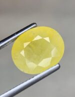 6.13 Carat Yellow Sapphire – A Bold and Radiant Oval Gemstone - Image 10