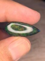 7.38 CT Black Ethiopian Opal Pear-Shaped Opal Cabochon - Image 6