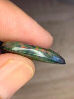 7.38 CT Black Ethiopian Opal Pear-Shaped Opal Cabochon - Image 7
