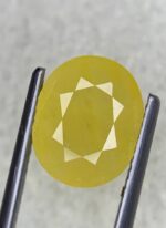 4.88 Carat Sri Lankan Yellow Sapphire – Natural Elegance and Golden Charm - Image 9